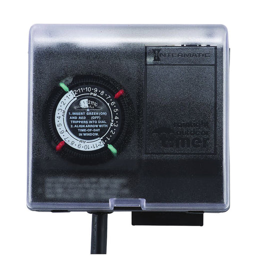 Intermatic Heavy Duty Weatherproof A/G Pool Pump Timer w/ Built-In Enclosure | P1131