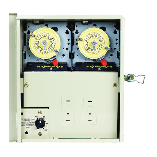 240 V 17 A 12.875" x 4.25" x 12" Freeze Protection with 2 Timers and Thermostat Control Center | ITMPF1202T