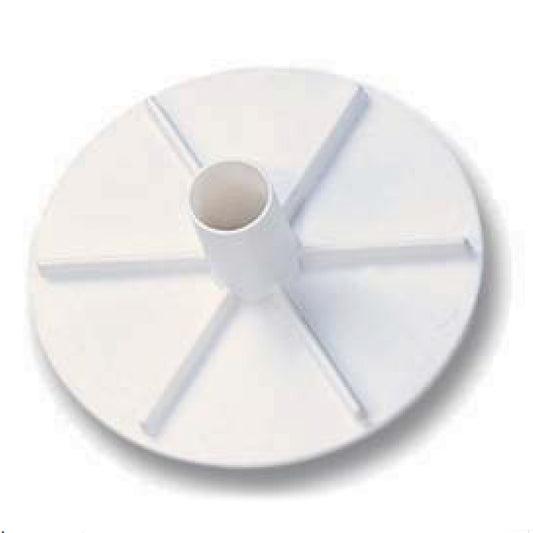 SKIMMER VAC PLATE, 8" DIA.