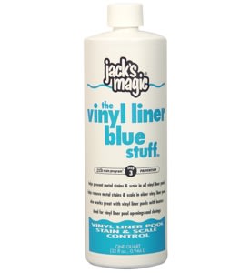 Jacks Magic Vinyl Liner Blue Stuff, 32 oz Bottle | JMBLUEVINYL032