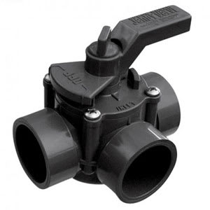 Jandy Pro Series 1-1/2 to 2" 3-Way Space Saver Valve | 3406