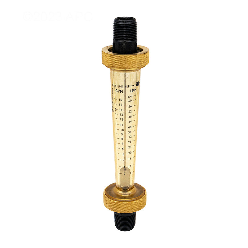 Pentair Small Body Flowmeter 3/4" Nylon Threaded End 2-16 GPM | LDF359N