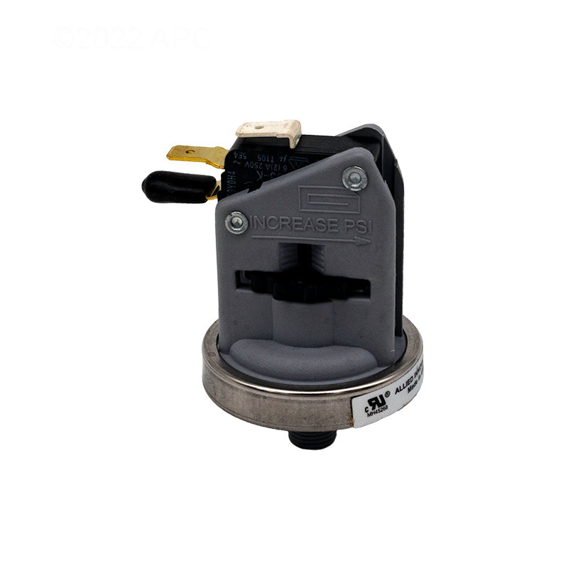 8" NPT 1AMP SPDT 1-5 PSI PLASTIC MILLIVOLT GAS HEATERS