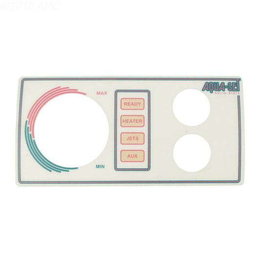 2 BUTTON FACE PLATE
