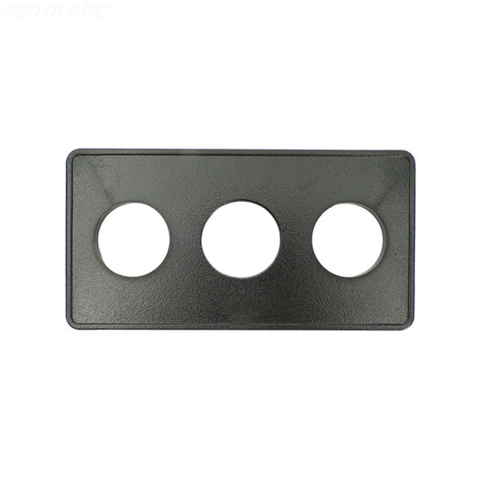DECKPLATE ONLY, 3 HOLE PANEL