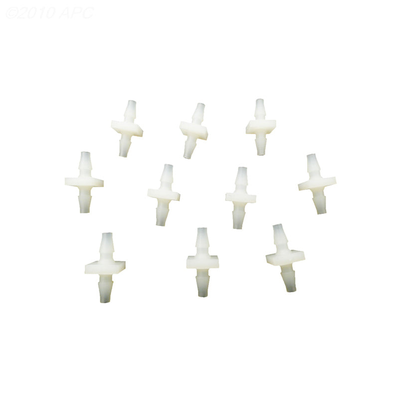 COUPLER 1/8" BARB VINYL TUBING