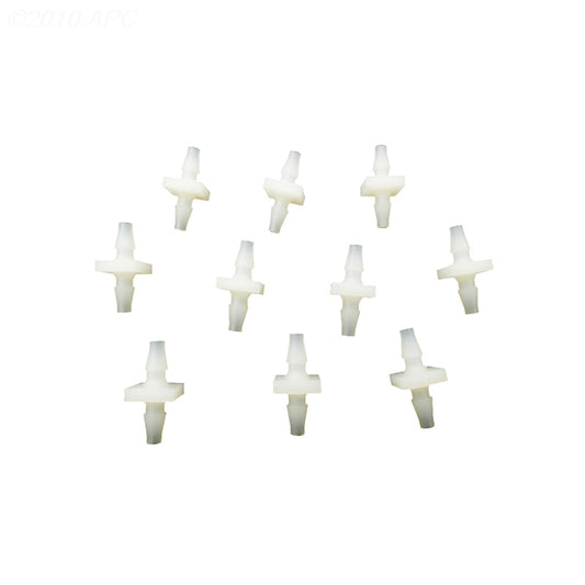 COUPLER 1/8" BARB VINYL TUBING