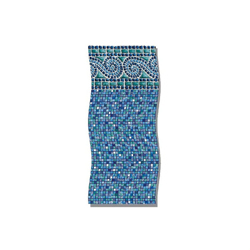 Swimline 24' Round Portofino Unibead Liner, 54" Wall | LI2454PTU25