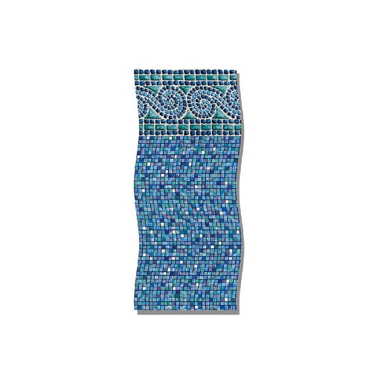 Swimline 24' Round Portofino Unibead Liner, 52" Wall | LI2452PTU25