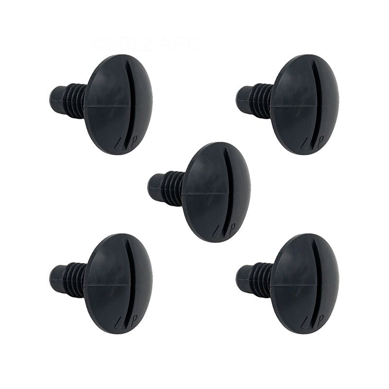 WHEEL SCREW - PLASTIC, GRAY