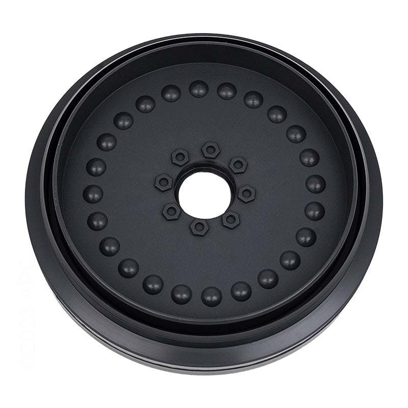 WHEEL W/OUT BEARINGS, GRAY