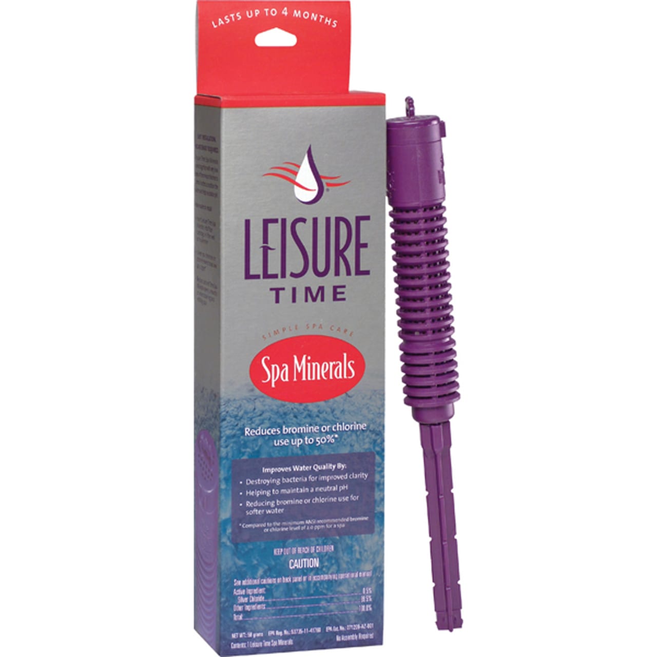 Leisure Time Spa Mineral Purifier Cartridge, 12/Case | Leisure Time21