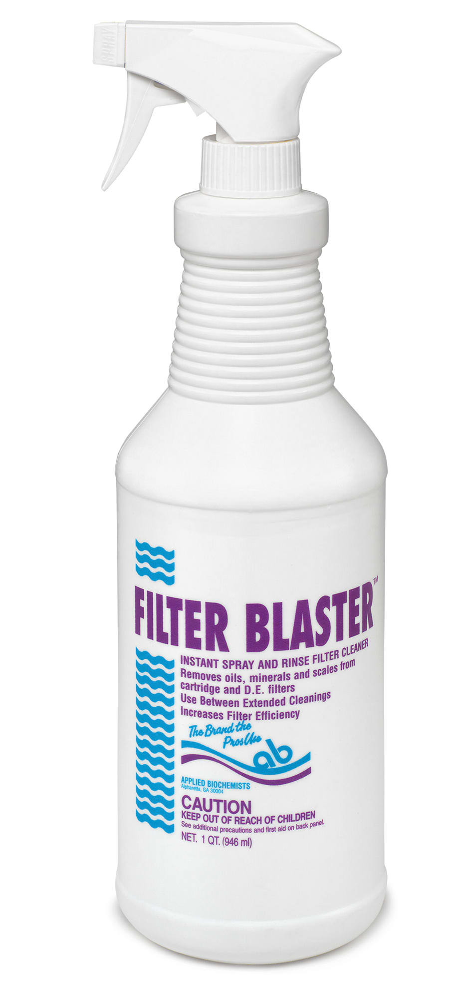 Applied Bio Filter Blaster Filter Cleaner, 32 oz Bottle | 400720A
