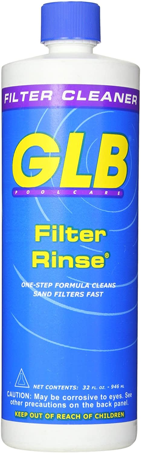 GLB Filter Rinse Pool Filter Cleaner, 32 oz Bottle | 71014