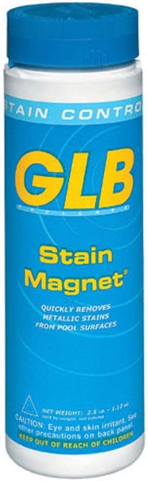 GLB Stain Magnet Pool Stain Remover & Preventor, 2.5 lb Bottle | 71020
