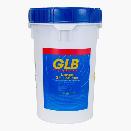 GLB Large 3" Chlorine Tablets 50 lb Pail | 71236A