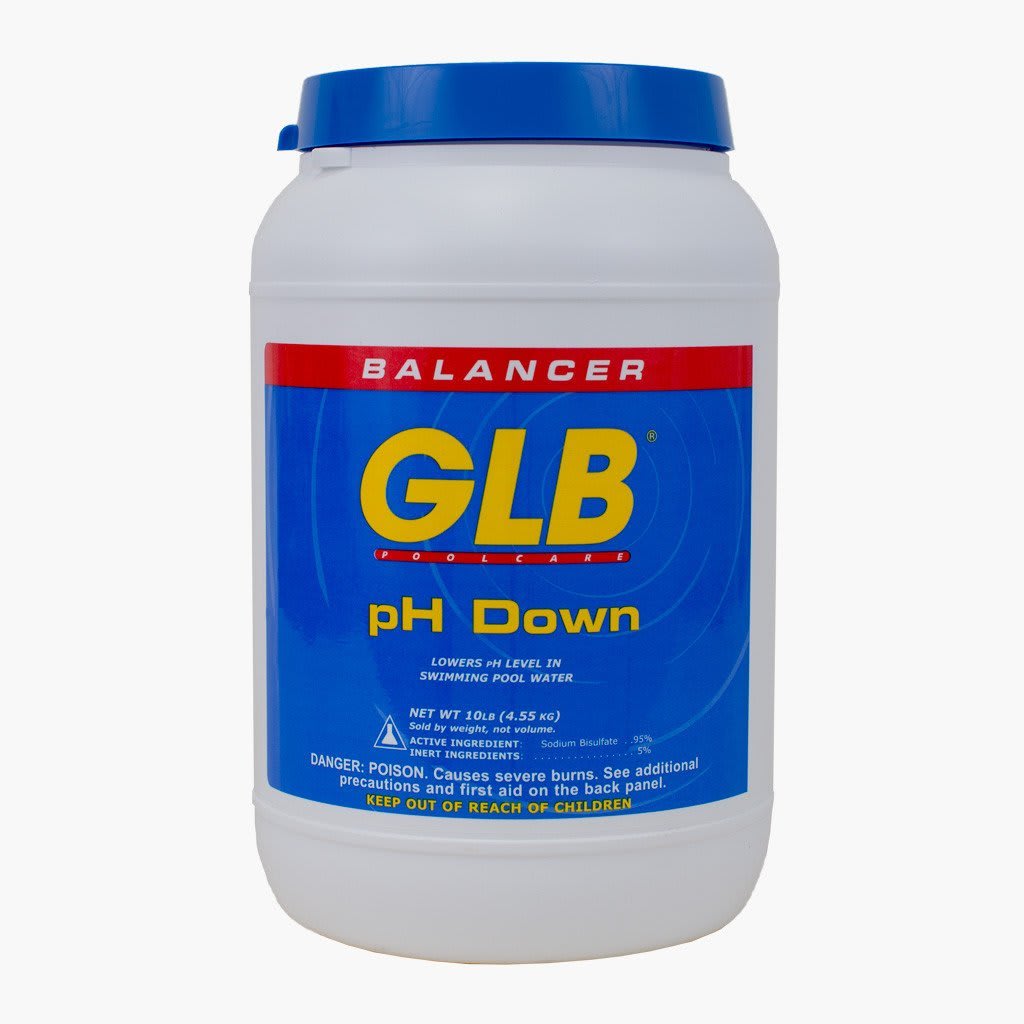 Pool Balancer GLB pH Down Pool Water Balancer, 10 lb | 71242 – Pool Goods