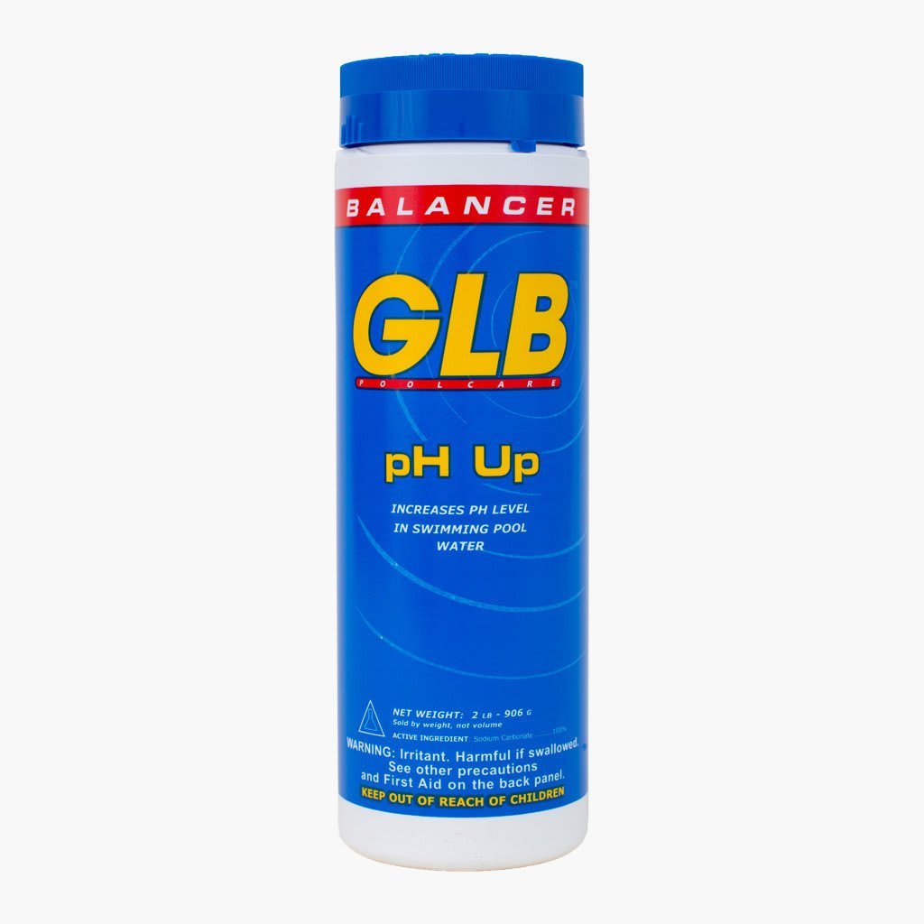 GLB pH Up Pool Water Balancer, 2 lb Bottle, 12/Case | 71244A
