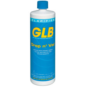 GLB Drop n' Vac Water Clarifier, 32 oz Bottle | 71408