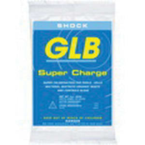 GLB Super Charge Cal Hypo Granular Chlorine Shock, 1 lb Bag, 24/Case | 71428A