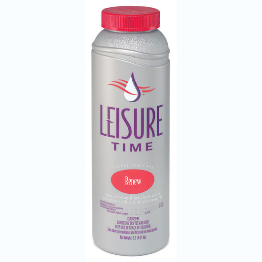 Leisure Time Spa Renew Non-Chlorine Shock, 2.2 lb Bottle | RENU2