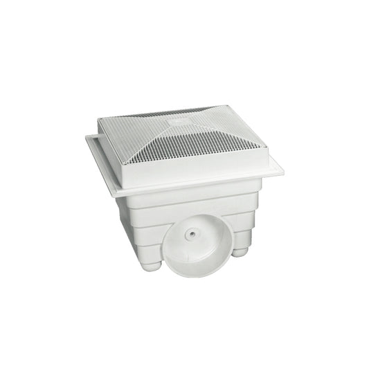 LAWSON 12"X12" SUMP AND GRATE WHITE