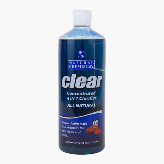 Natural Chemistry Clear Concentrated 4-in-1 Clarifier, 32 oz Bottle | 13555NCM