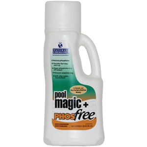Natural Chemistry Pool Magic + PHOSfree Phosphate Remover, 1 L Bottle | 15141NCM