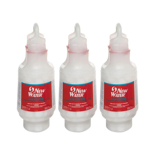 King Tech New Water #407C Chlorine Cycler Pac, Pack of 3 | 01-03-4613