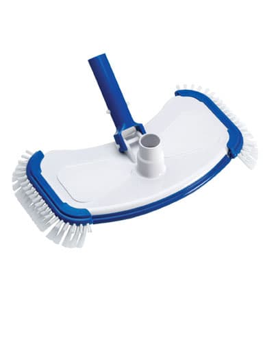 OCEAN BLUE DELUXE VACUUM HEAD WITH SIDE BRUSHES VACUUM HEAD FLEXIBLE W/SIDE BRUSHES DELUX