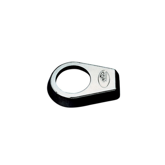 OVAL ESCUTCHEON PLATE CHROME PLATED