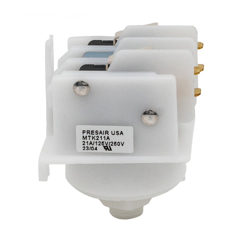 3 FUNCTION THREADED SPOUT BLACK CAM SEQUENCING AIR SWITCH 20AMP