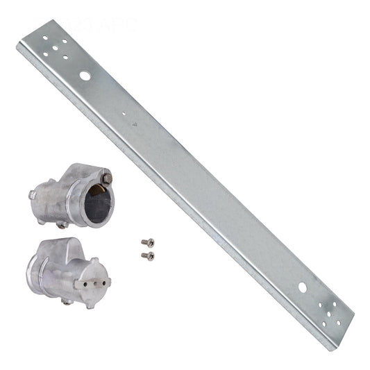 4" ANCHOR SOCKET CHANNEL SET 20" CENTER PERMACAST ALUMINUM HANOVER SOCKET