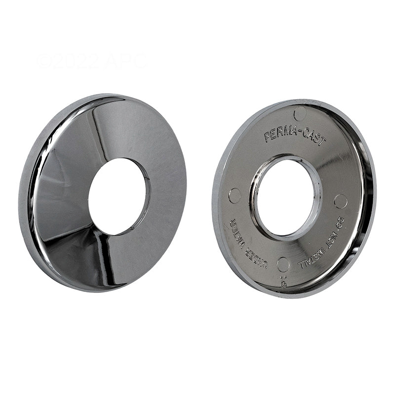 CHROME PLATED CYCOLAC ESCUTCHEON