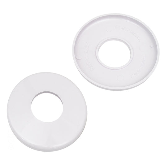WHITE CYCOLAC ESCUTCHEON