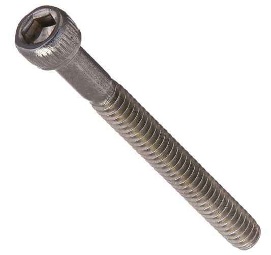 Close-up of a Pentair Diffuser Screw, size 4-40 x 1-1/8, from the stainless steel screw set (071660Z), highlighting its threaded shaft and cylindrical head against a white background.