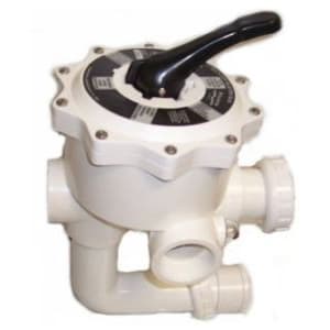 Pentair Sta-Rite 2" Multiport Valve w/ Unions, White | 18201-0300