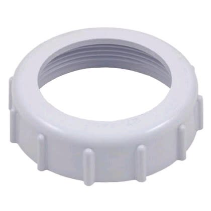 Pentair 3.5" Bulkhead Adapter Nut, White | 274407