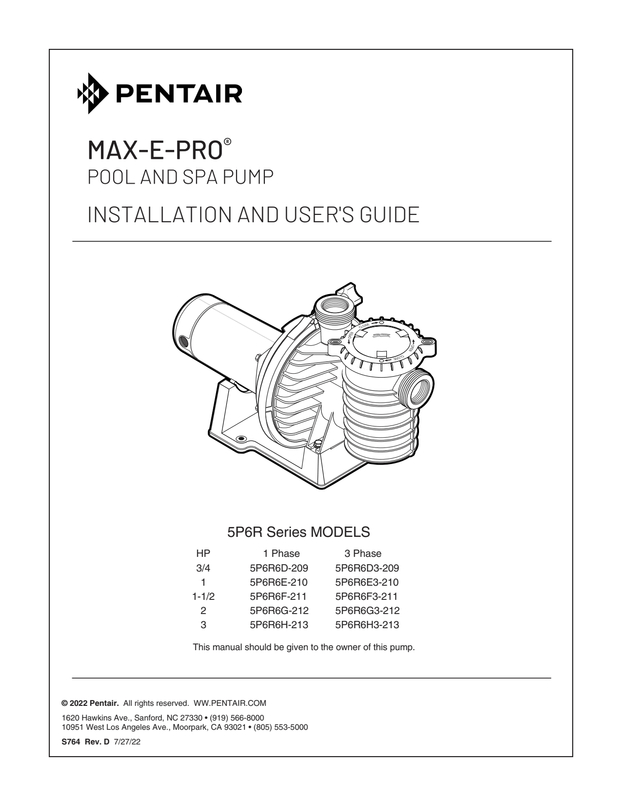 Pentair Impeller Lock Screw | 37337-6080