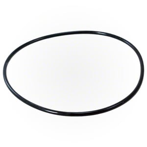 The Pentair Clean & Clear/Posi-Clear/Predator Tank O-Ring (87300400Z) is a thin black rubber essential for filtration system integrity, shown on a white background.