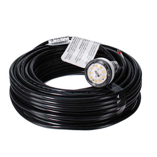 Pentair MicroBrite Warm White LED Light 12V, 100' Cord | EC-620457