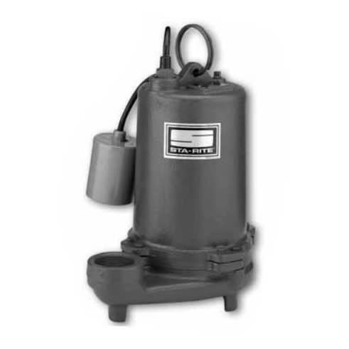 Pentair Cast Iron Effluent Pump 1/2HP 115V | EC750120M-01