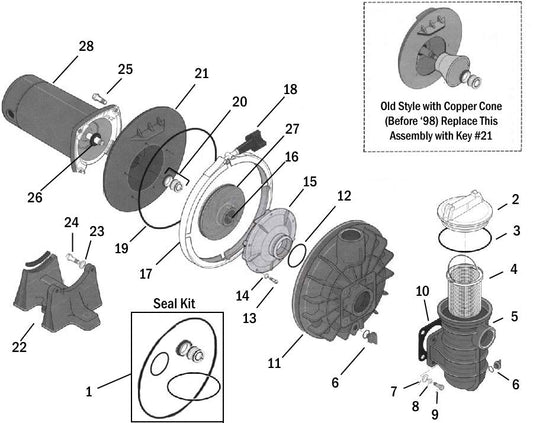 Pentair Seal Plate Insert | J3-2