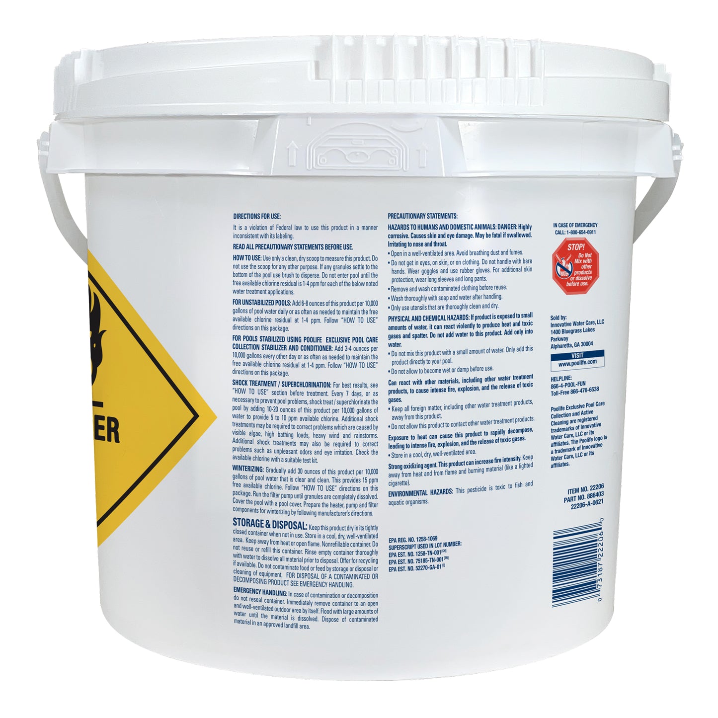 Poolife Active Cleaning Granules, 25 lb