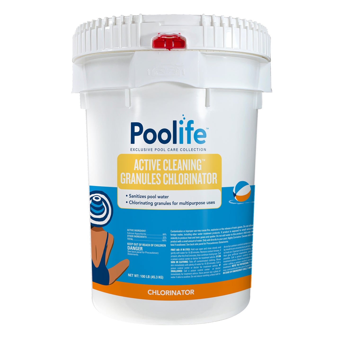 Poolife Active Cleaning Granules, 100 lb