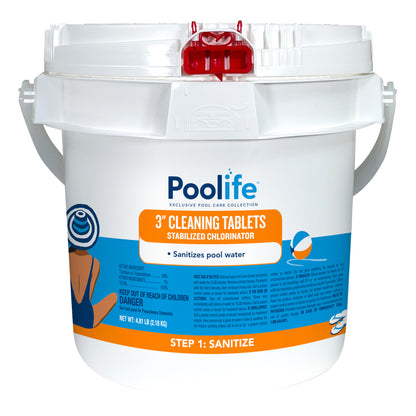 Poolife 3" Cleaning Tablets, 4.881 lb