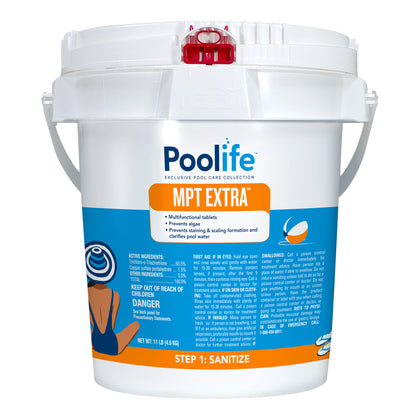Poolife MPT Extra 3" Chlorinating Tablets, 11 lb