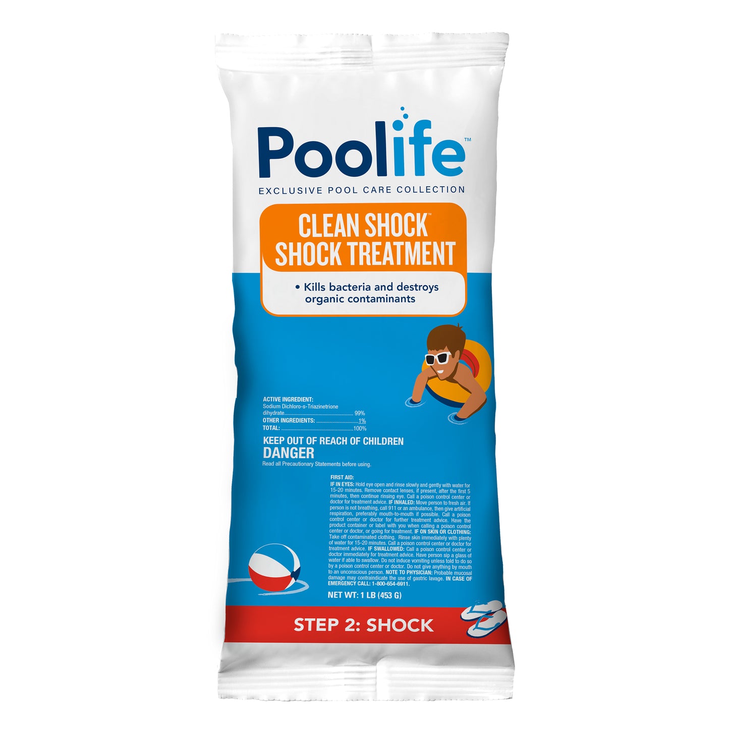 Poolife Clean Shock, 1 lb