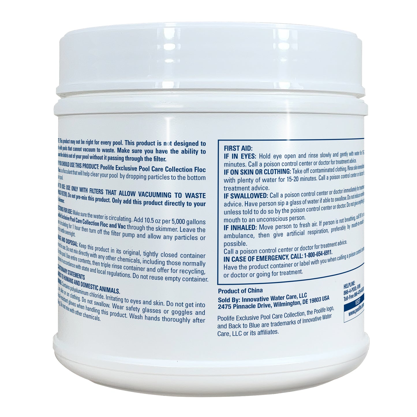 Poolife Floc and Vac, 2 lb
