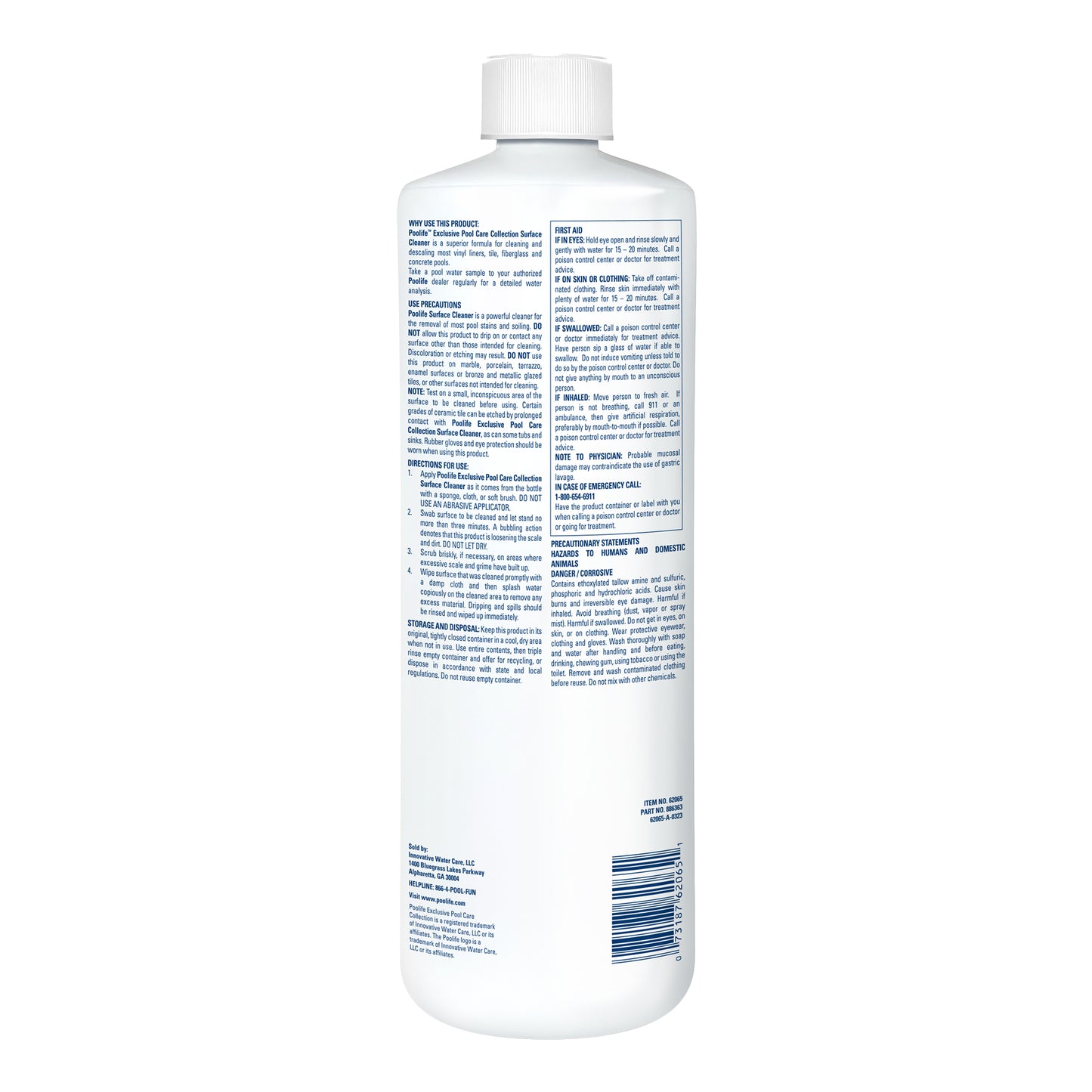 Poolife Surface Cleaner, 1 qt / 32 oz